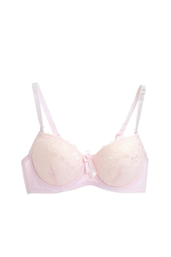 Oversized Bralettes for Women Bow Front Lace Bralettes with Adjustable Straps Full Coverage Plus Size Minimizer Bras forWomen