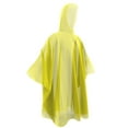 thumbnail image 1 of XUNKUSGA Rain Ponchos for Adults Emergency Ponchos Rain Adult for Men Women Kids Travelling Camping Hiking Disposable Rain Ponchos with Hood L Yellow, 1 of 3