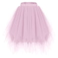 thumbnail image 1 of XUNKUSGA Skirts for Women Star Sequin Tutu Skirts High Waisted Mesh Casual Shirt Solid Color Mesh Skirt Spring Going Out, 1 of 2