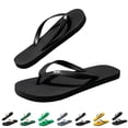 thumbnail image 1 of XUNKUSGA Sandals for Women Summer Lightweight Trendy Comfortable Flip Flops for Men Classic Casual Non Slip Beach Thong Sandals for Women,Beige, 1 of 9