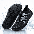 thumbnail image 1 of XUNKUSGA Water Shoes for Women and Men Mesh Breathable Wide Toe Barefoot Shoes Women Casual Comfortable Quick Dry Non-Slip Aqua Shoes for Fitness Hiking,Black,5.5, 1 of 6