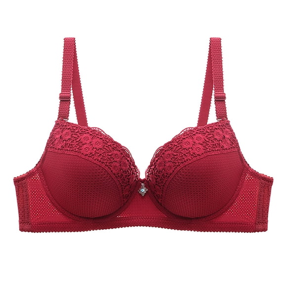 XUNKUSGA Womens Bras Round Cup Cmofortable Bralettes for Women Fashion Lace Full Coverage Women's Bras for Everyday Wear Soft Bralette Bras for Women L-5XL