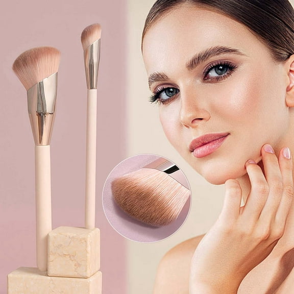 XUNRYAN Powder Makeup Brush – Foundation, Setting Powder, Blush, Bronzer, Highlighter and Luminizers – Sheer, Even Application and Blending Makeup
