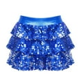 thumbnail image 1 of XUNZOO Toddler Girls Ballet Dance Skirts Modern Jazz Latin Lyrical Dancing Costumes Birthday Party Clothes Royal Blue 8, 1 of 5