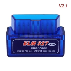XUTI ELM327 Automotive Diagnostic Tool with Code Reader Blue
