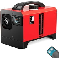 XUTUMM 8KW 12V Diesel Heater with Remote Control, All-in-One Portable Air Heater with 1.32Gal Tank for RV Truck Boat Camper (Red)