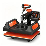 XUTUMM Auto Heat Press Machine for T Shirts - 15x12 Smart T Shirt Press Machine with Counting Function - Professional Heat Press