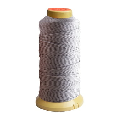 XUWSSF Nylon String, Nylon Thread Cord Tarred Twine Outdoor String for Braided Bracelets, Beading, Necklaces, Macrame Craft, 0.8mm x 240 Yards