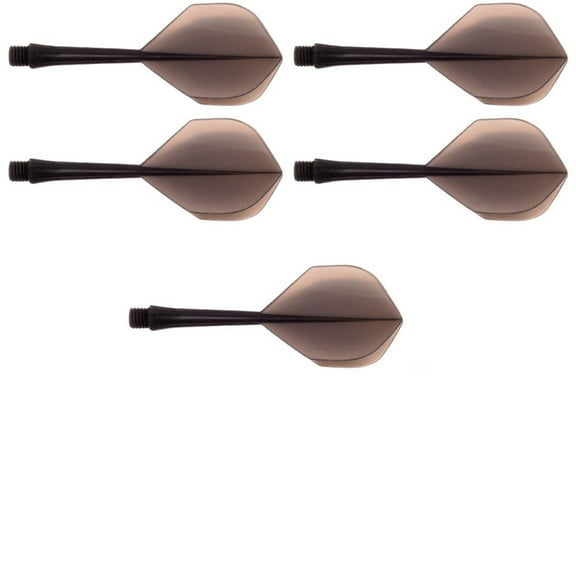 XUYAN 15pcs Integrated Shaft and Flights Screw In One Accessories Plastic Anti Fall Apply To Soft Tip and Steel Tip Perfect Accessories Equipment Supplies for Dart Games