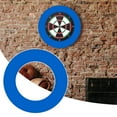 thumbnail image 1 of XUYAN 4pcs Dartboard Surround Wall Protector Black Red Blue Three Sizes Surround Wall Protector Black Dartboard Backboard Protector for Room Area Backer Dart Board Backing, 1 of 9