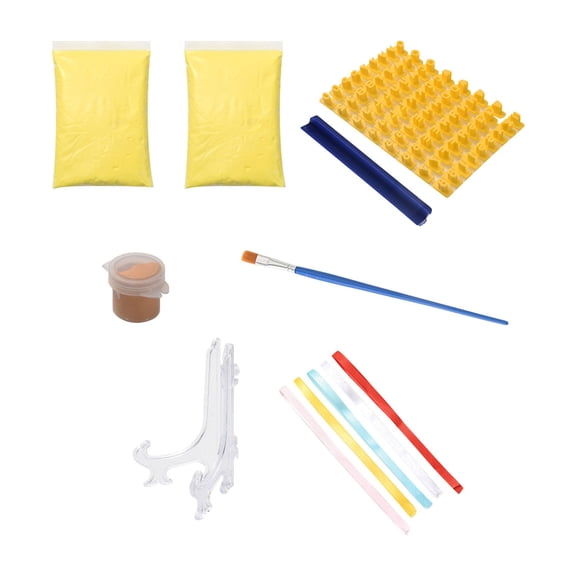 XUYAN Baby Handprint Footprint Keepsake Ornament Kit Stencil for Personalized New Mom & Shower Gifts Clay Air Dries Light & Soft Won't Crack