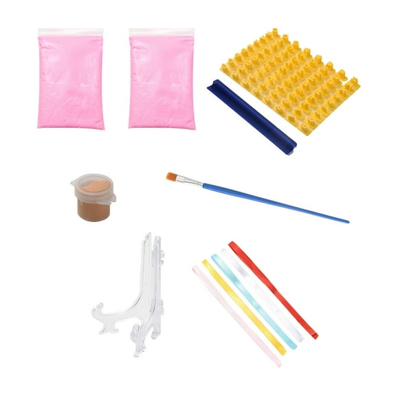 XUYAN Baby Handprint Footprint Keepsake Ornament Kit Stencil for Personalized New Mom & Shower Gifts Clay Air Dries Light & Soft Won't Crack