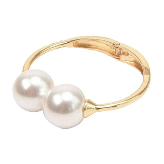 XUYAN 1PC Pearl White Curtain Tiebacks Pearl Beaded Curtain Tiebacks for Home Drapery Decorative Window Tie Backs Curtains Holders,Decoration for Kindergarten,Outside and Inside Drapes