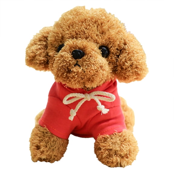 XUYAN Clearance Teddy Dog Action Figure Super Cute Puppy Dog Plush Toy Rag Doll Children Female Birthday Gift,Gift for Kid, Boys and Girls,Birthday,Valentine,Easter for Birthday Party Christmas Gifts