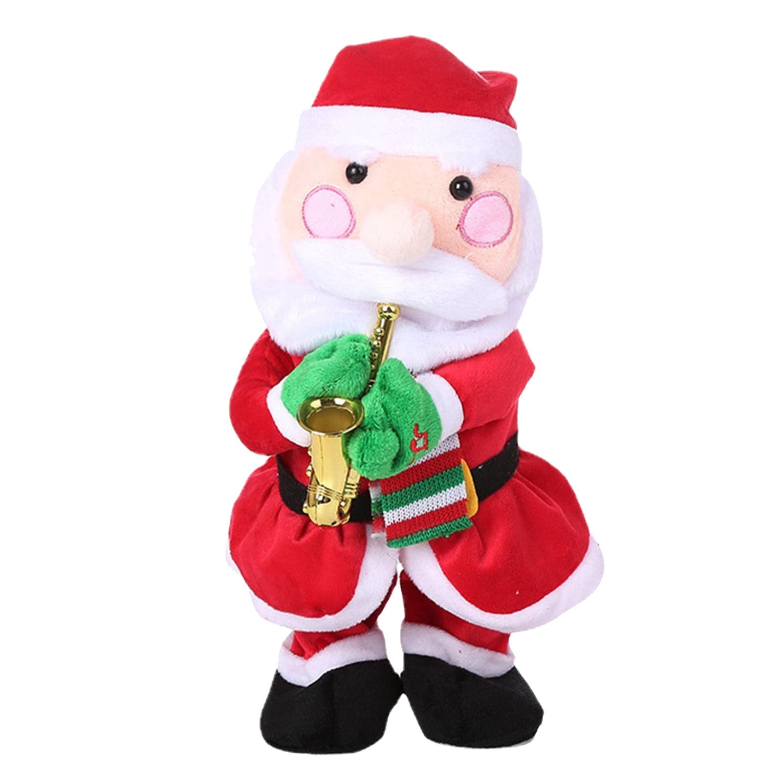 XUYAN Wiggle Christmas Santa Christmas Singing and Dancing Stuffed ...