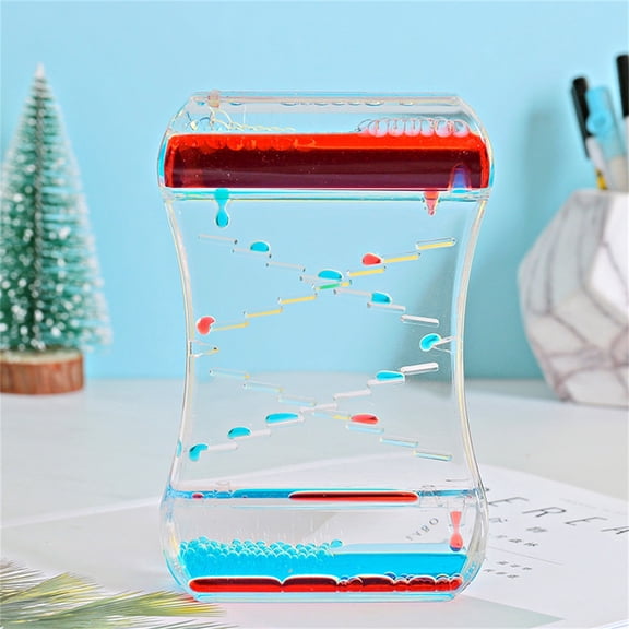 XUYAN Funnel Slide Shaped Liquid Motion Bubble Machine From The Bottom Up To Erupt Imitation Volcanic Toys Sensory Fidgets Toys 50ml