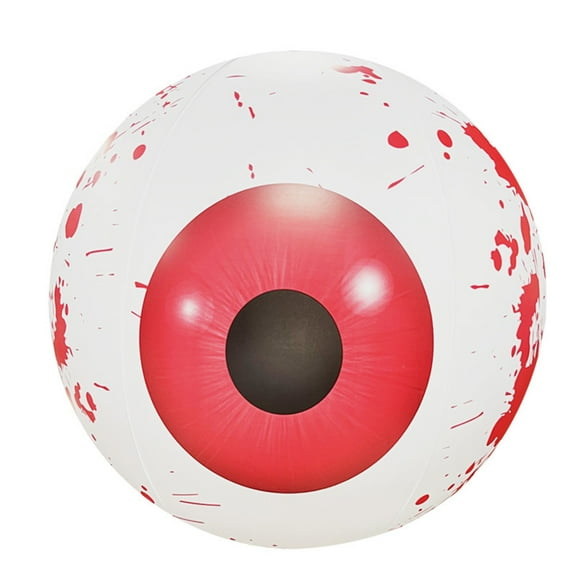 XUYAN Halloween New Inflatable Balloon 23 Inch Luminous Eyeball Garden Decoration Inflatable Garden Decoration Ball Scary Halloween Decorations for Halloween Party Decoration Supplies