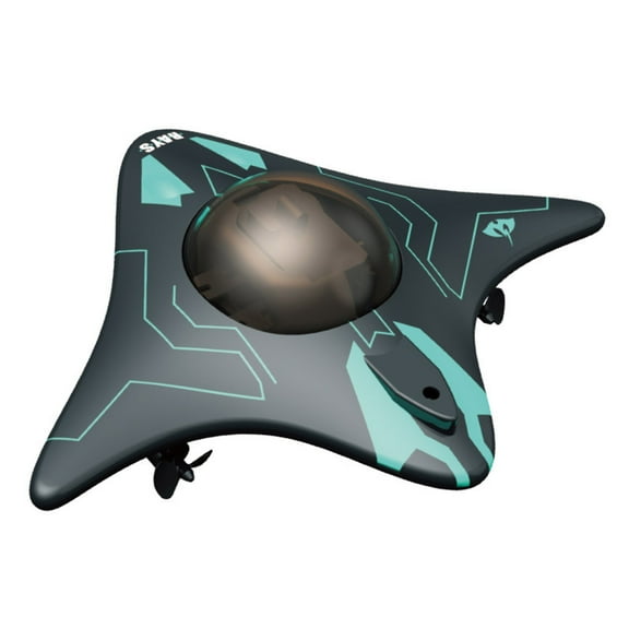 XUYAN Remote Control RC Boat Water Toy with High Definition Camera LED Lights App Operation Adjustable Camera Angle High Speed Water Spaceship Suitable for Outdoor Pools