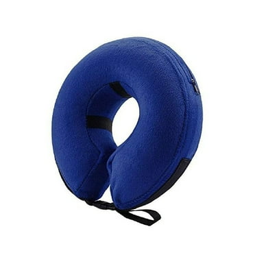 XUYEEYUAN Dog Cone Elizabethan Collar Dog Alternative After Soft Dog For Large Dogs Dog Donut Collar Inflatable Dog Collar To Stop Licking (B 17x23x3cm)