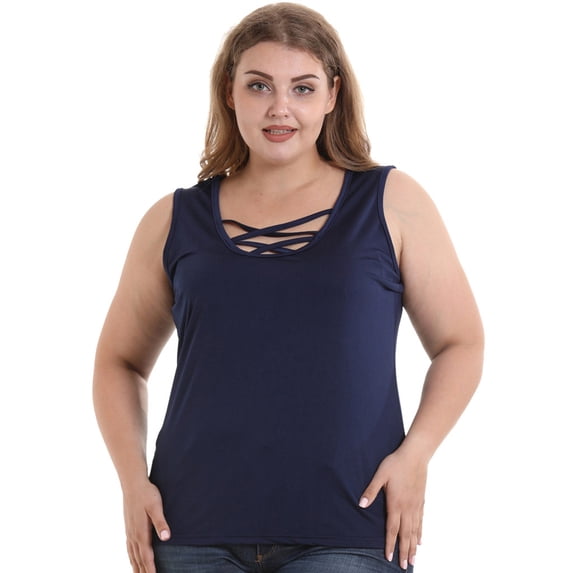 XVJRHAK Oversized T Shirts for Women Women's Short Sleeve off Shoulder Strap Bow Large Size Chiffon Blouse T-Shirt Sleeveless(Navy Blue,S)