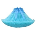 thumbnail image 1 of XVJRHAK Womens Skirt Women's Skirt Support Skirt Super Soft Boneless Petticoat Half Puffy Skirt (Blue2,One Size), 1 of 2