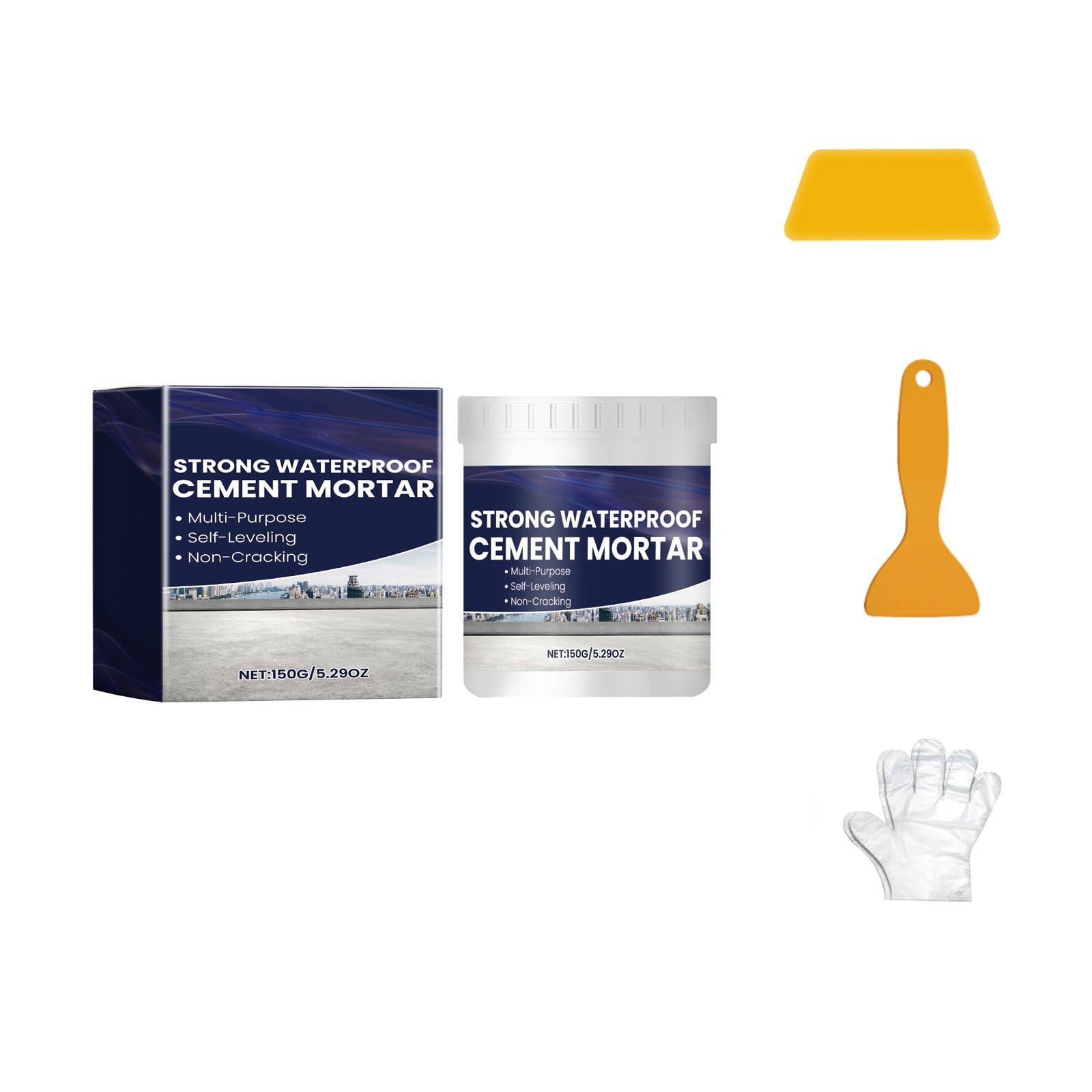 XVSSAA Water Cement Mortar Mix Durable Home Outdoor Easy Application