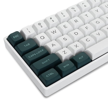 Womier XVX Mini-Sized Wireless Mechanical Keyboard with a Key Puller, White Green