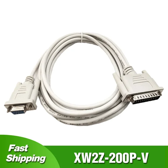 XW2Z-200P-V Programming Cable for Omron PLC C200H C60P C100H CVM1 Connect LK201 Module