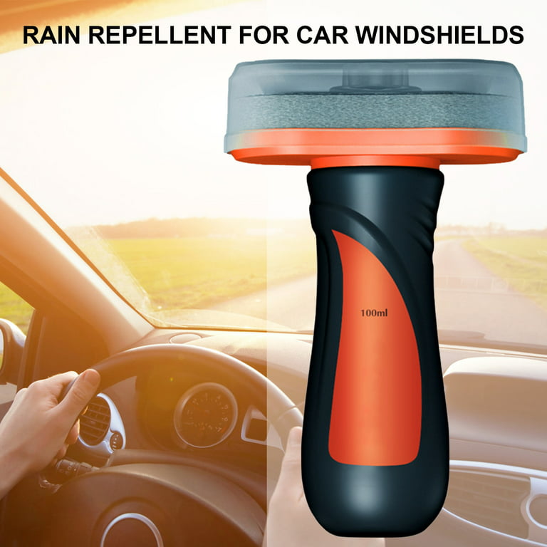 Xwq 100ml Car Windshield Cleaner Anti-Fogging Rainproof Convenient Car Windshield Cleaning Agent for Taxi, Size: Small