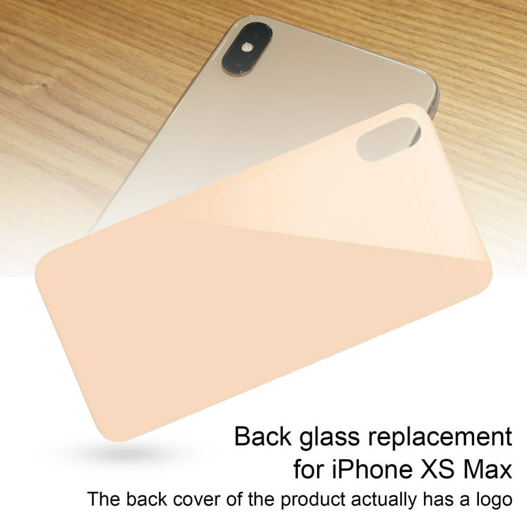 XWQ Back Glass Housing Battery Cover Replacement with Pre-installed  Adhesive Repair Tools for iPhone XS MAX 6.5 Inch All Carriers 