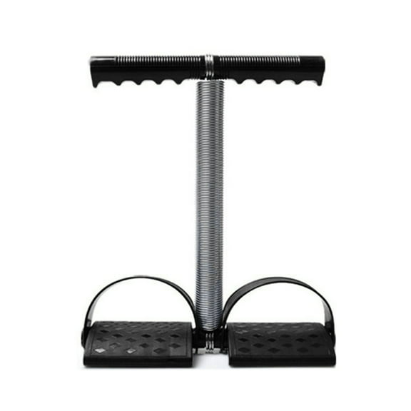 Windcarnival Fitness Sit-Up Pull Rope Spring Tension Band Foot Pedal Abdominal Exerciser