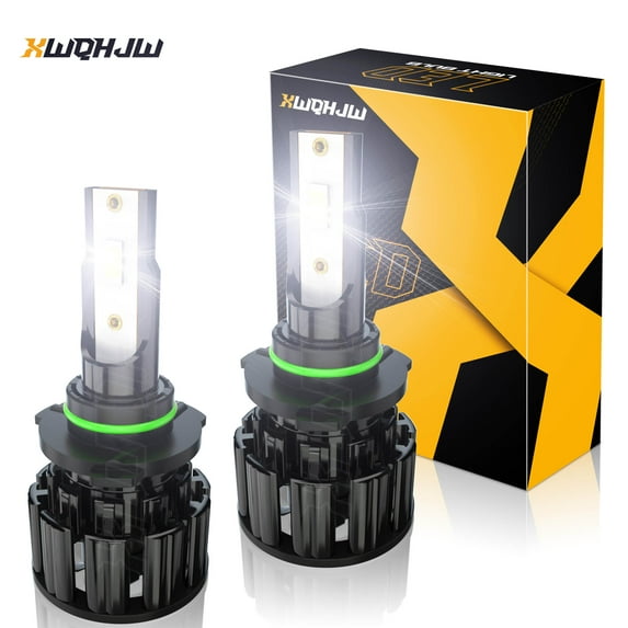 XWQHJW 9006 HB4 LED Headlight Bulbs 12V 6000K White Car Automotive Headlamp Replacement Conversion Kit Pack of 2