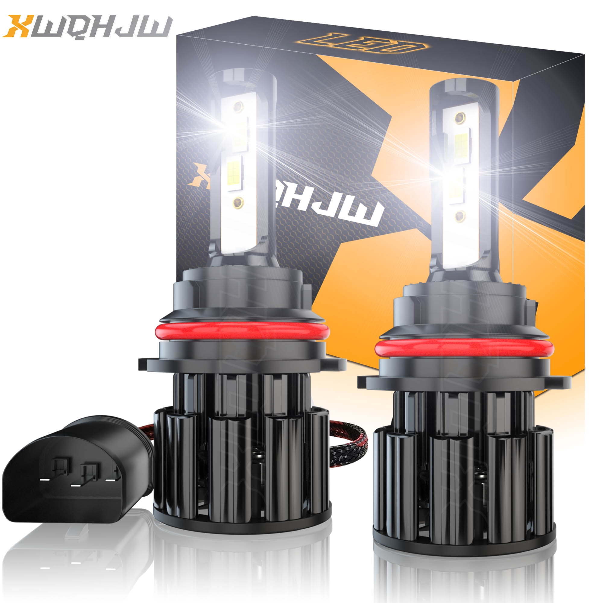 Kit Phares Xénon HID Xentec 55W 9007/HB5 - 6000K Blanc Diamant - Pour Feux De Croisement/route - Neuf