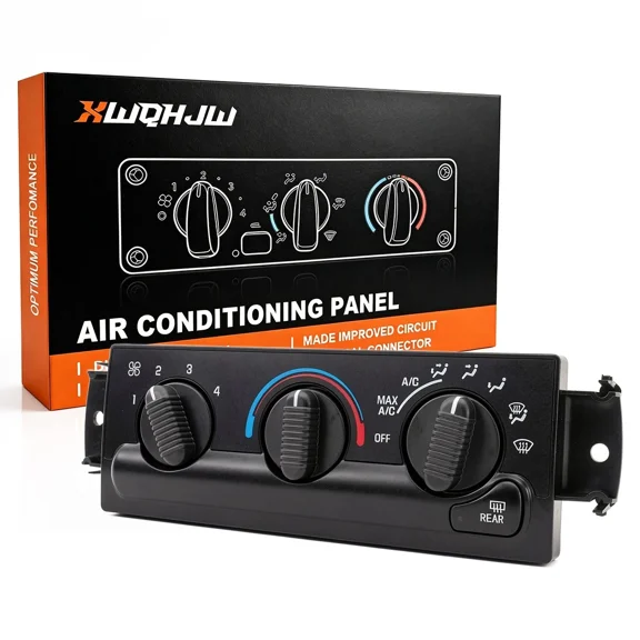 XWQHJW A/C Heater Climate Control Module 599-261 Compatible for 1999 GMC Jimmy Envoy, SL SLE SLS SLT 4.3L V6