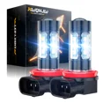 thumbnail image 1 of XWQHJW H11/H8/H9 LED Fog Light Bulbs 6000K White  High Power DRL Lamps Plug and Play-IP67 Waterproof 2 -Pack, 1 of 9
