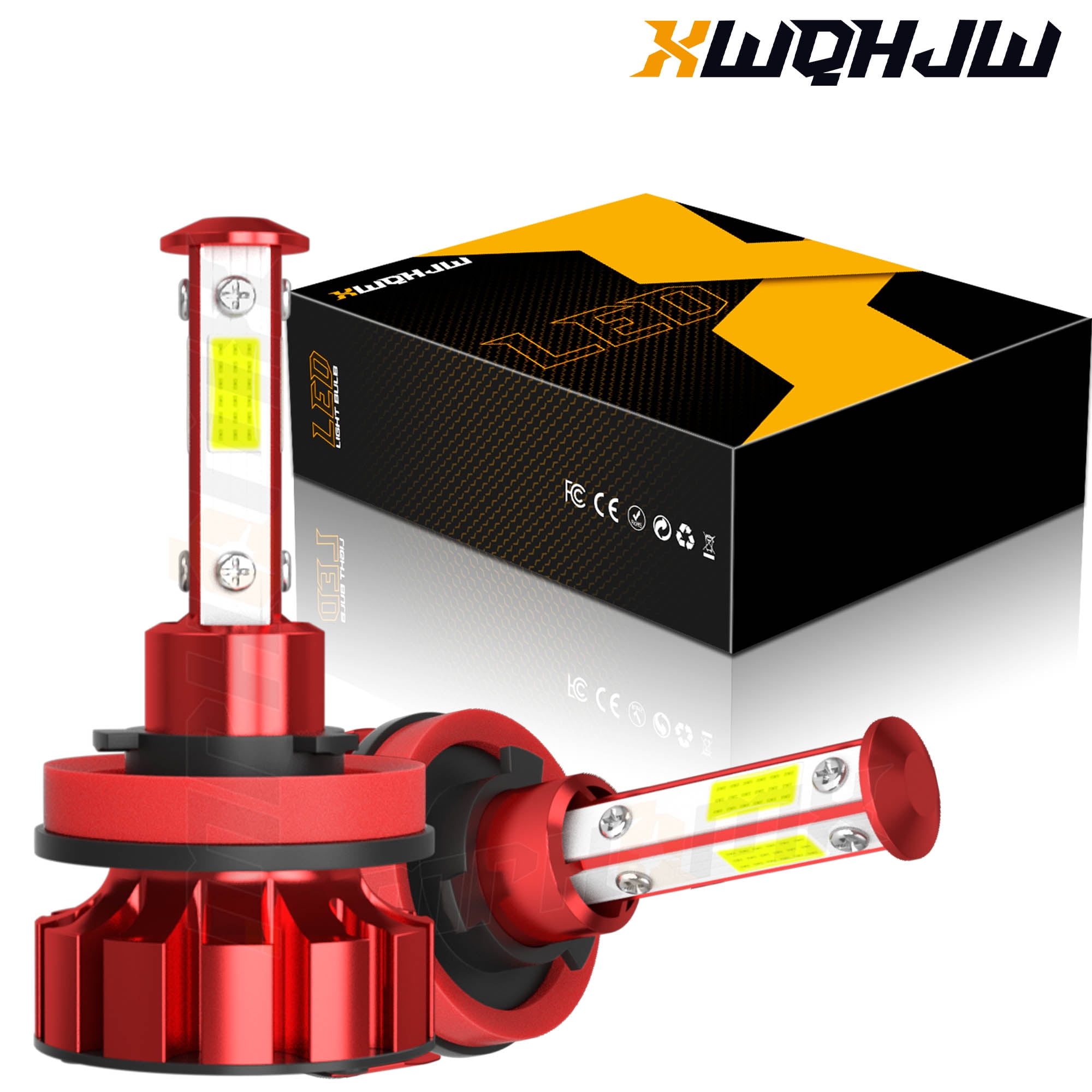 XWQHJW H11 LED Headlight Kit Low Beam Bulbs Super Bright 35W 6000K White,Pack of 2