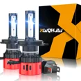thumbnail image 1 of XWQHJW H4 HB2 9003 LED Headlight Bulbs Conversion Kit High Low Dual Beam 6000K, 1 of 13