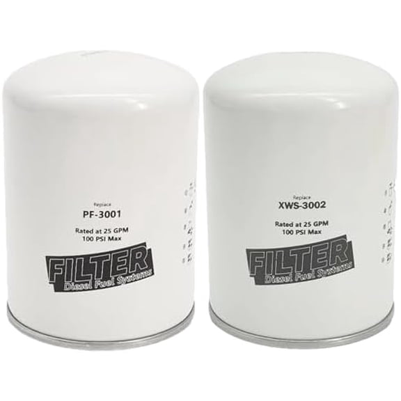 XWS-3002 PF-3001 Water Separator Fuel Filter kit for FASS Titanium Series FASS Diesel Fuel Pump Replace XWS3002 PF3001