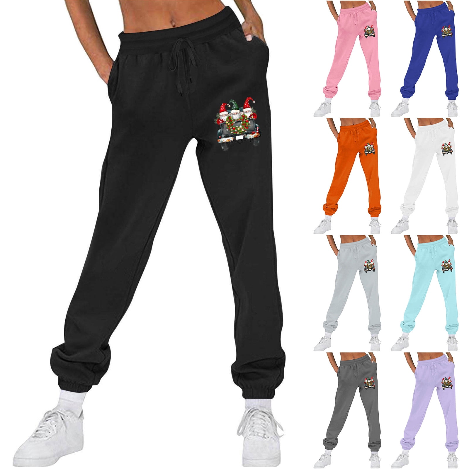 Dndkilg Womens Pro Club Casual Pants for Women Gym Athletic