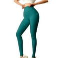 thumbnail image 1 of XWSHYW Womens Pants Women Quick Drying Tight Fitting Elastic High Waist Lifting Peach Hip Sports Pants Fitness Pants Yoga Pants, 1 of 6
