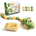 thumbnail image 1 of XWYUO Remote Control Snake Game Toy, Real-Life Snake Eating Itself Toy Car with Lights & Sound,Green, 1 of 9