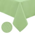 thumbnail image 1 of XWZO Textured Rectangular Polyester Tablecloth, Waterproof and Wrinkle Resistant, 52 x 70 Inches, Light Sage Green, 1 of 9