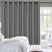 XWZO Sliding Door Curtains 100"W x 84"L, Grommet Privacy Room Divider for Bedroom Living Room, Extra Wide Thermal Blackout Curtains for Patio Sliding Glass Door