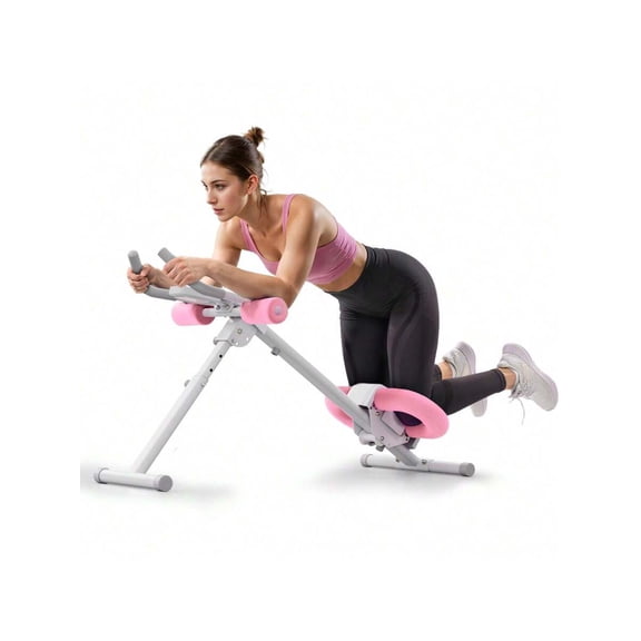 XX Ab Machine, Ab Workout Equipment, Adjustable Ab Trainer Machine For Abs Workout At Home Gym, Foldable, Knee Protection, Abdominal Trainer For Stomach Workout