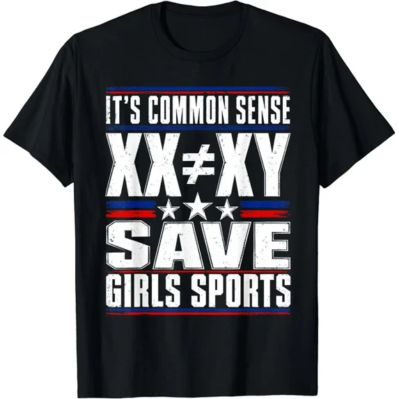 XX Is Different to XY Common Sense Sports Statement T-Shirt