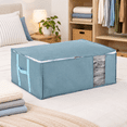 Somi Rigid XX-Large Blue Vacuum Storage Bag Semi-Rigid Box Closet Organizer 210L ...