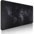 thumbnail image 1 of XX Large Gaming Mouse Map Pad 900×400×3MM (35.40X15.7X0.12 inch),with Non-Slip Base,Waterproof and Foldable Pad,Desktop Pad Suitable for Gamers,Suitable for Desktop,Office and Home,Black, 1 of 6