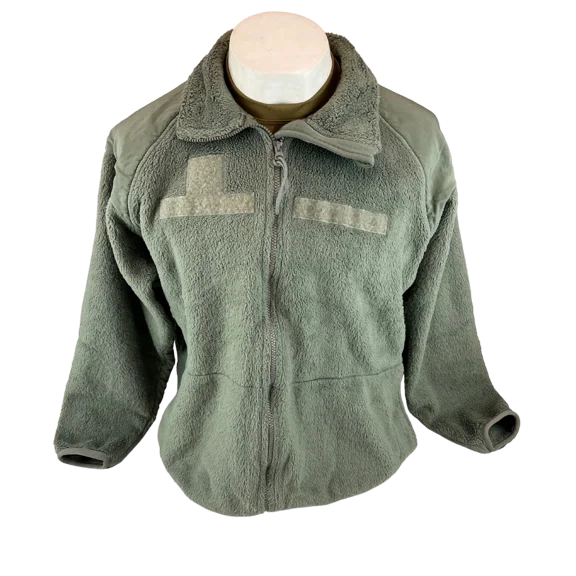 XX-Large/Long Foliage Green Polar Fleece Level 3 III Jacket
