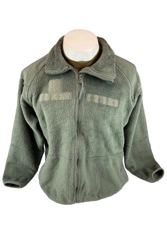 XX-Large/Long Foliage Green Polar Fleece Level 3 III Jacket