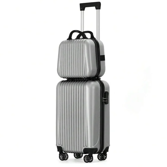 XX Lightweight 2-Pcs Carry-On Spinner Luggage Set for Travel Essentials